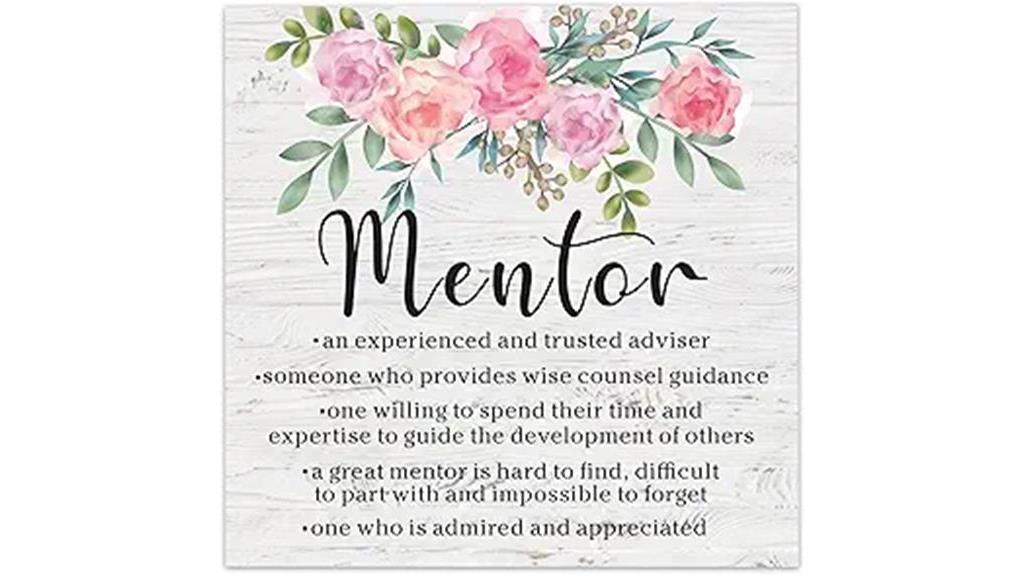 personalized mentorship recognition tokens