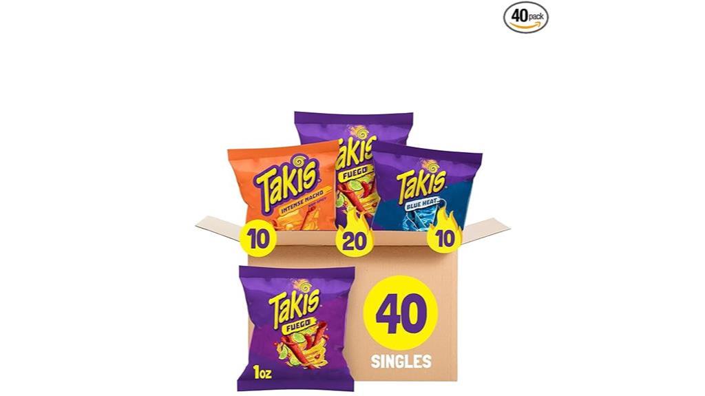 assorted flavored tortilla chips