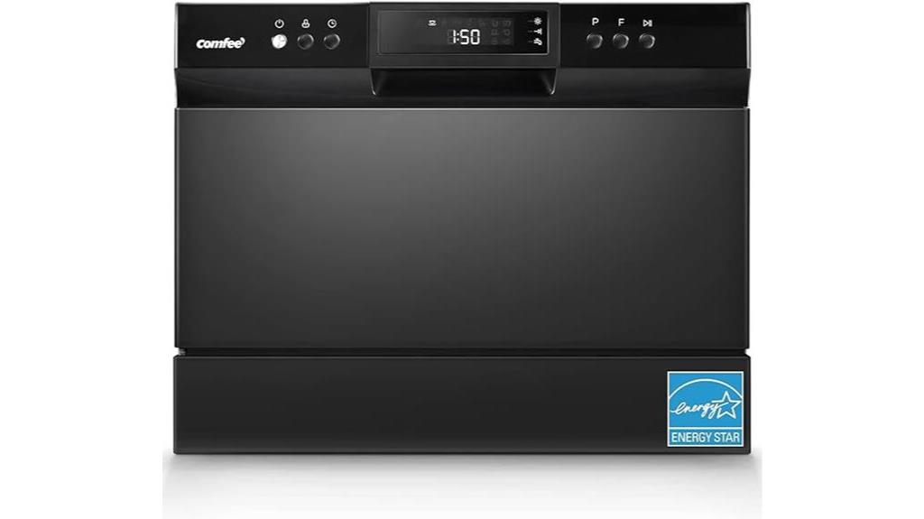 compact countertop dishwasher appliance