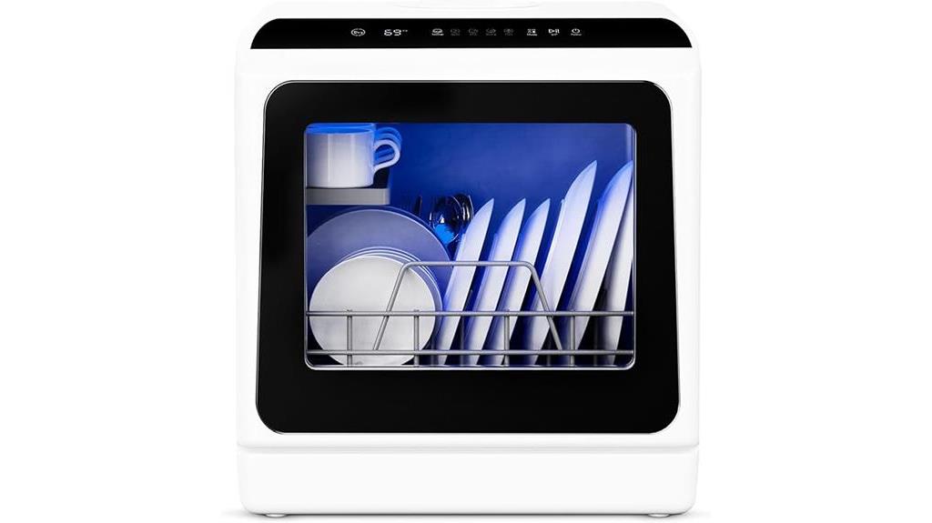 compact portable dishwasher solution