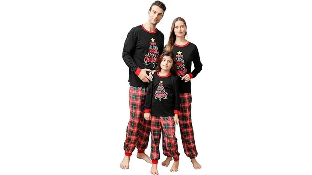 coordinating holiday family attire