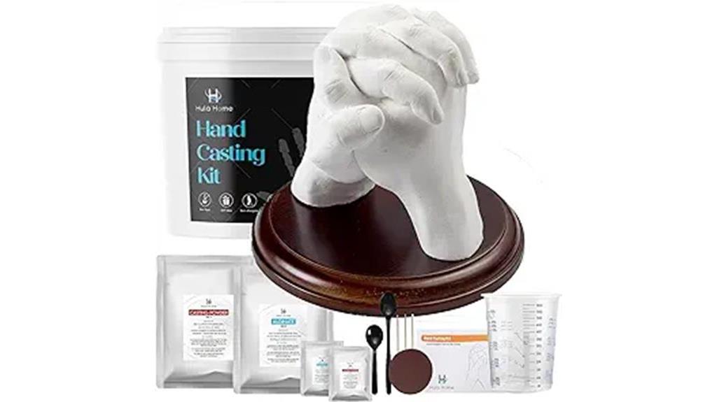 couples family hand casting