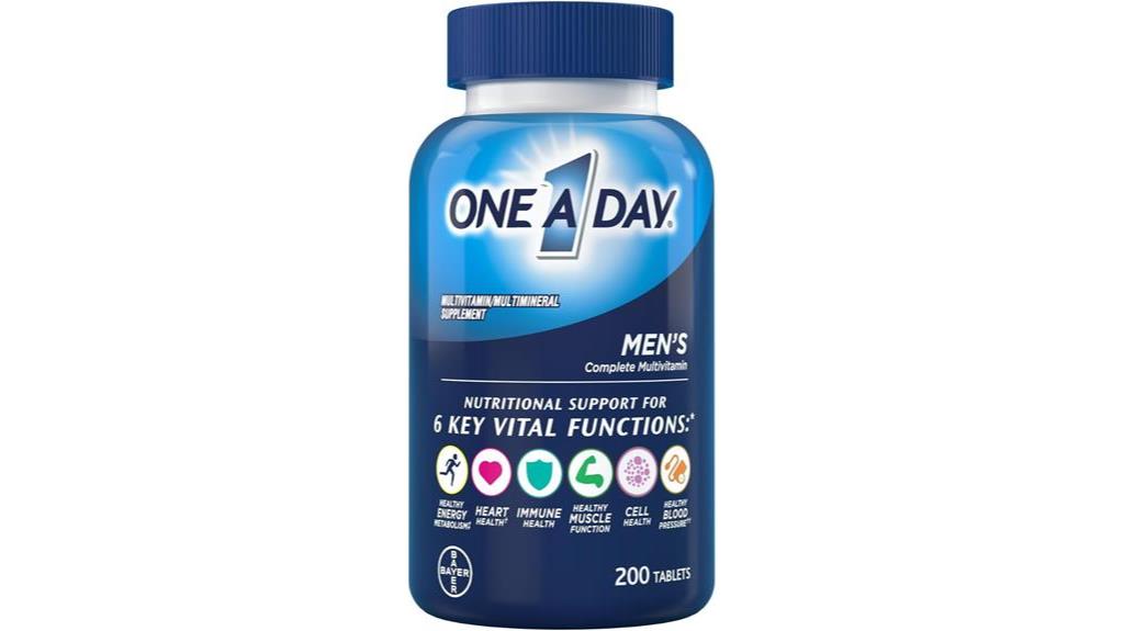 daily men s health supplement