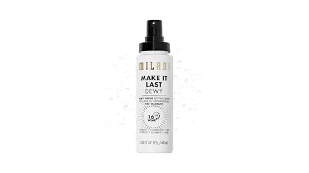 dewy setting spray by