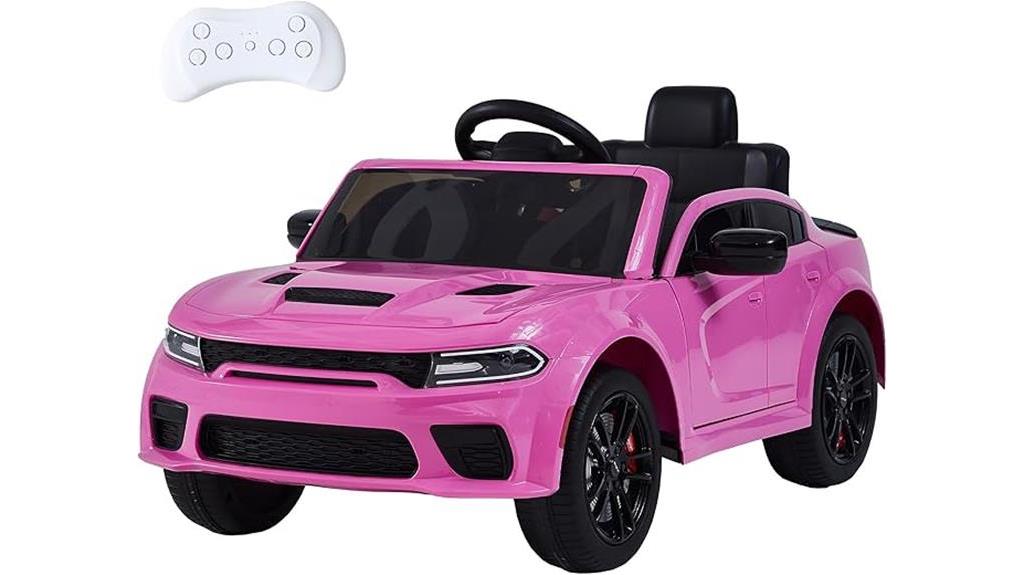 electric ride on car features