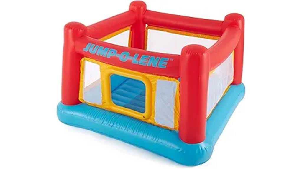 inflatable trampoline playhouse for kids