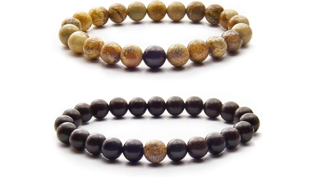 matching couples bracelet set