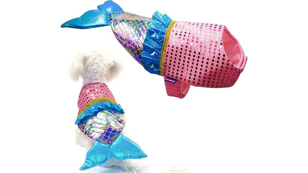 mermaid costume for dogs