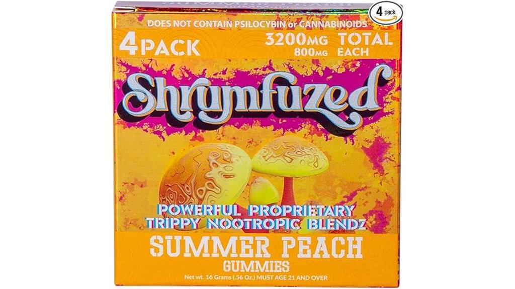 mushroom based cognitive enhancement gummies