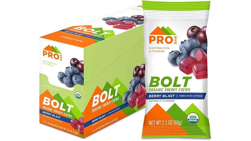 organic energy chews product