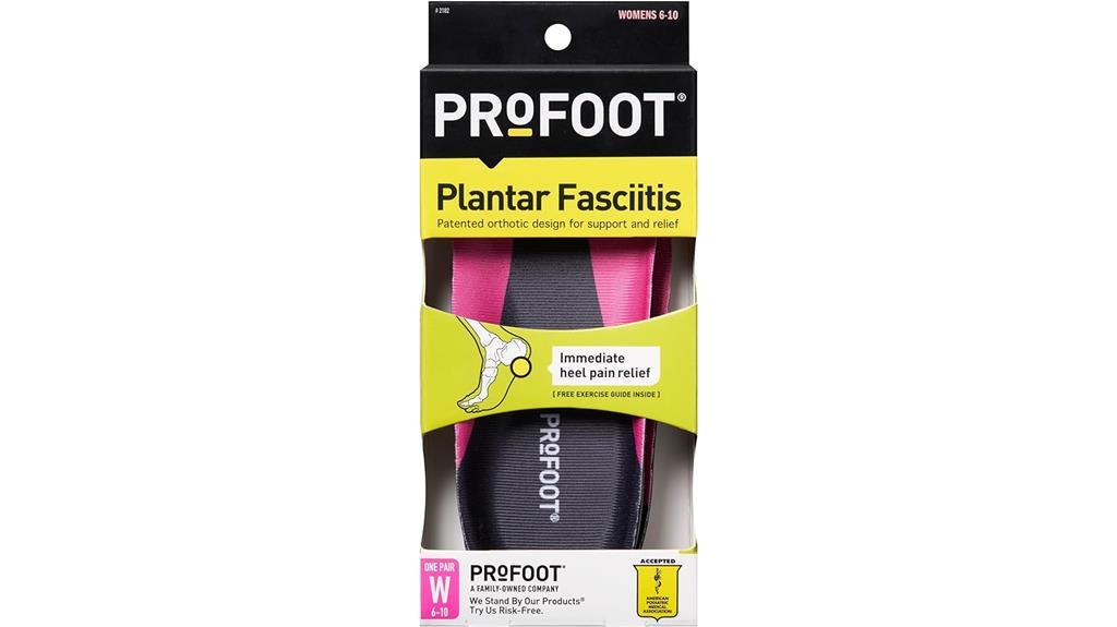 profoot orthotic insoles relief