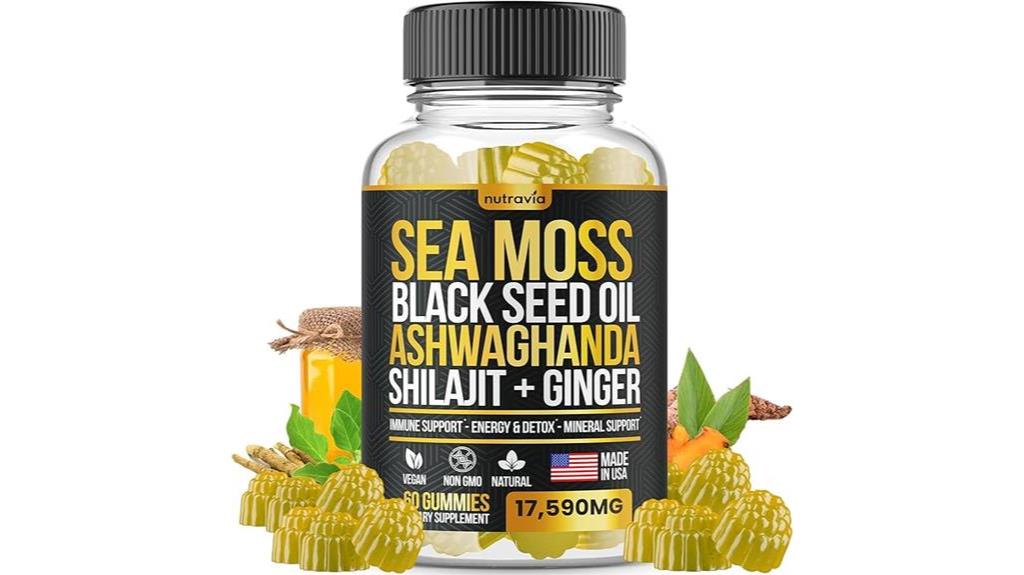 sea moss gummy supplement