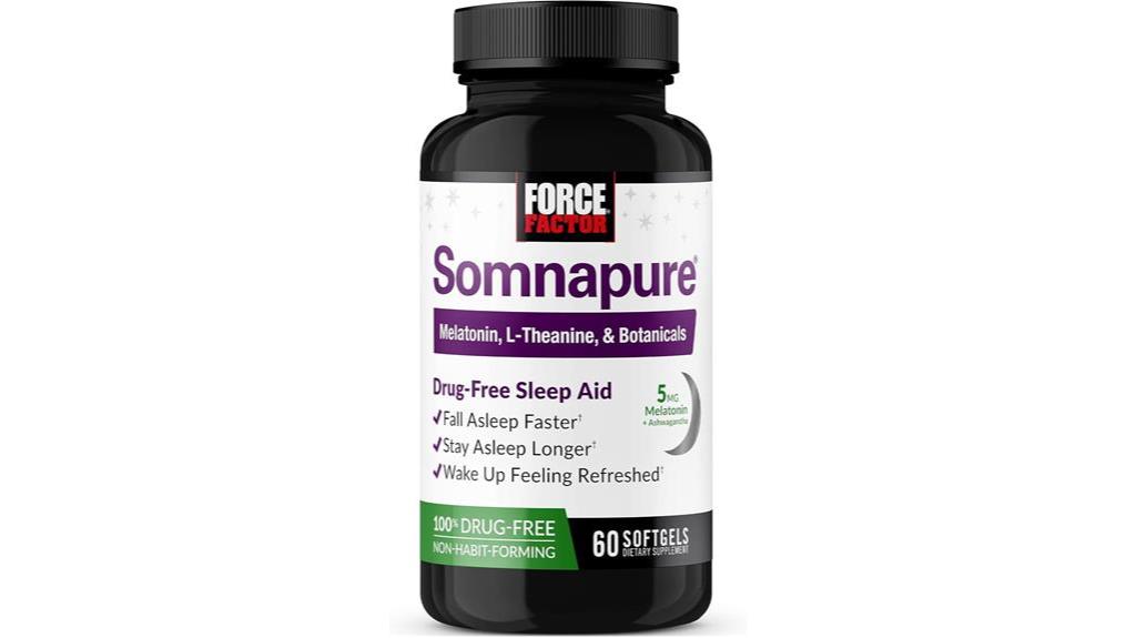 sleep aid softgels supplement