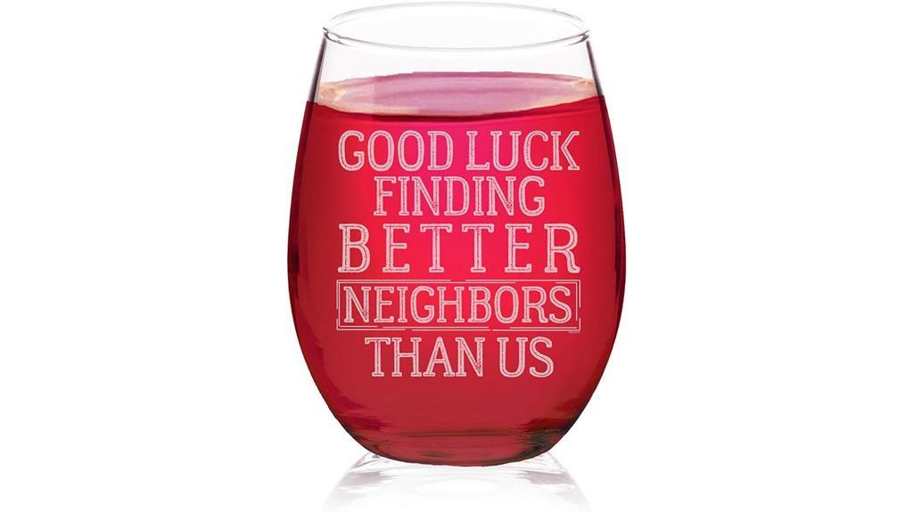 unique wine glass design