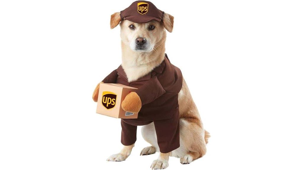 ups dog costume large