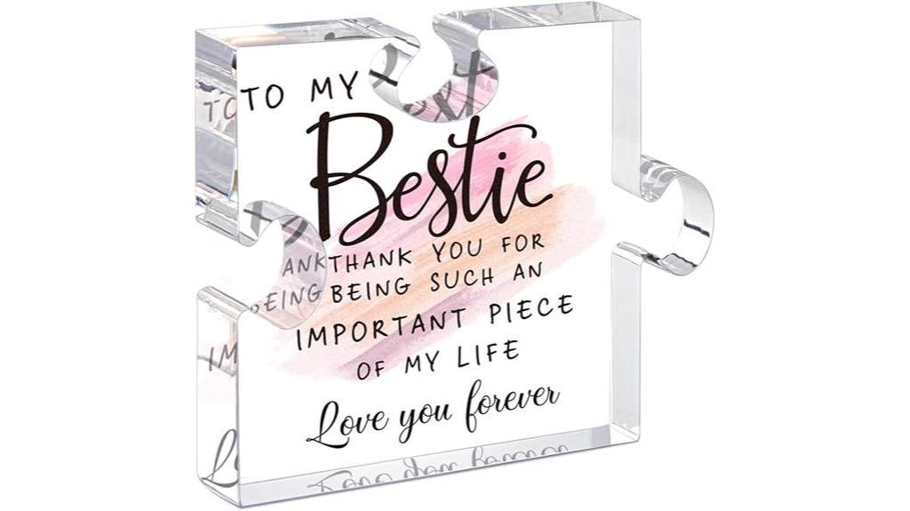 acrylic puzzle gift box