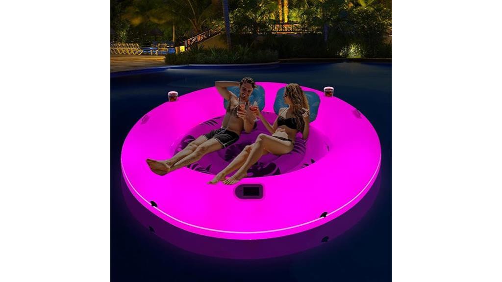 adult inflatable tanning float
