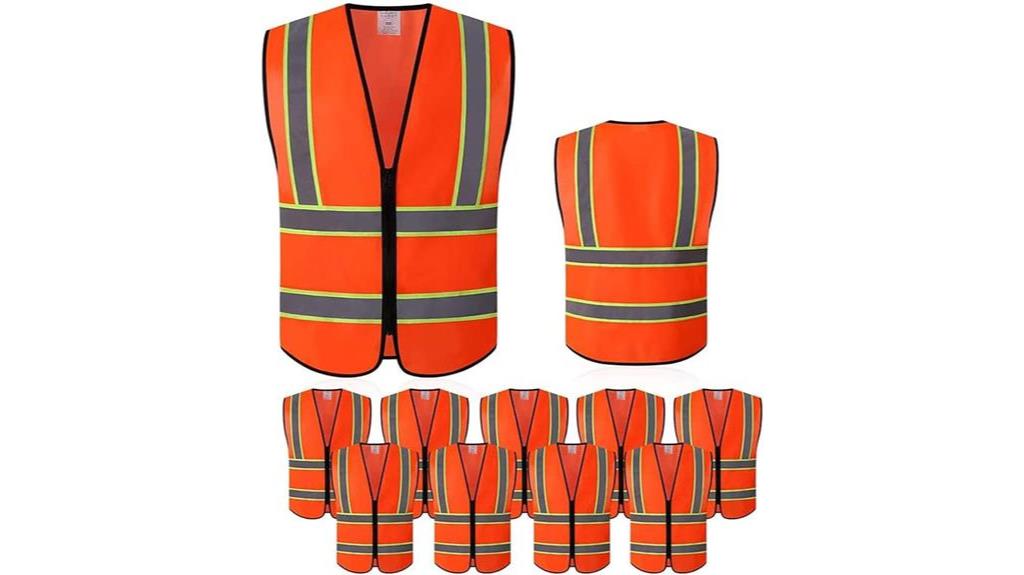 affordable bright safety vest