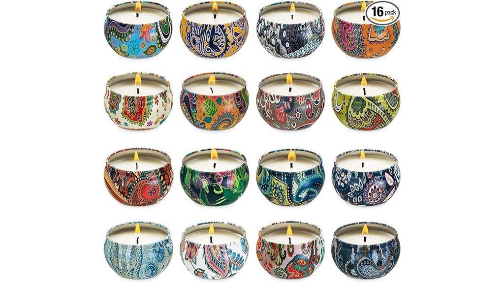 aromatherapy soy wax candles