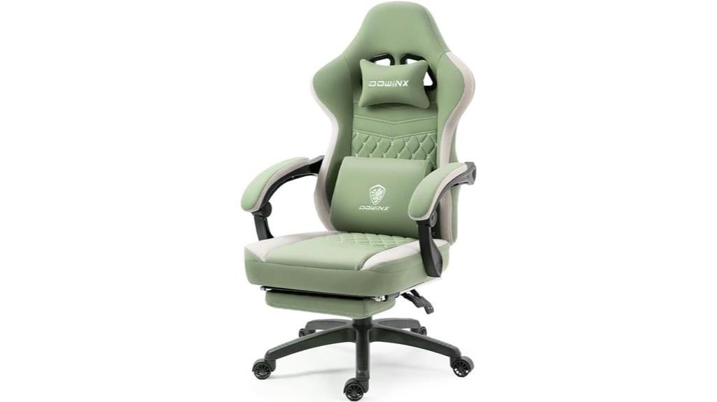 breathable massage gaming chair