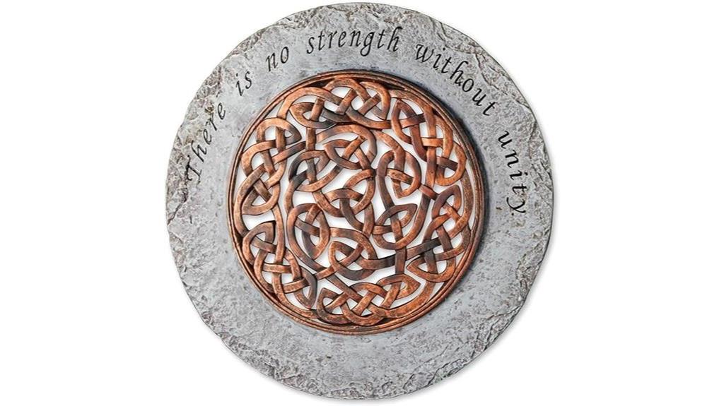 celtic round stepping stone