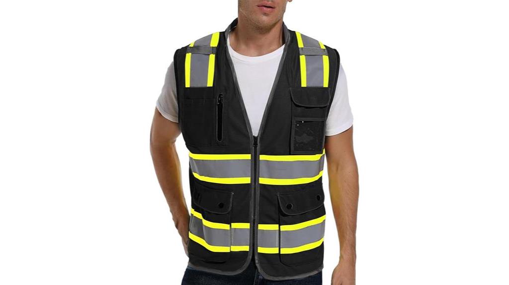 comfortable quality reflective vest