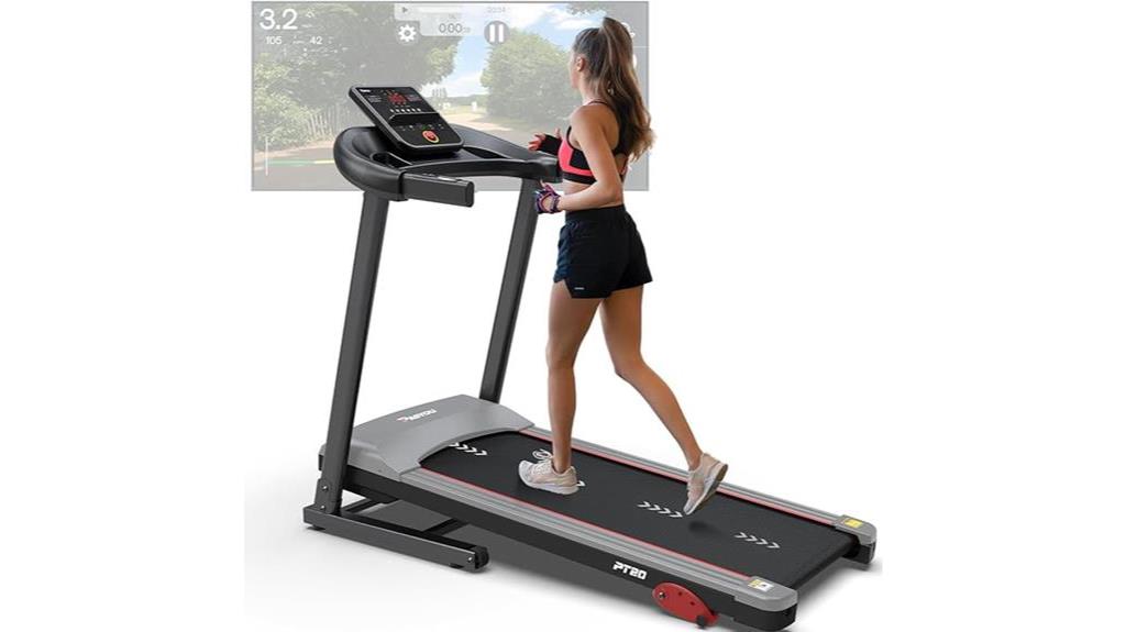 compact home folding treadmill