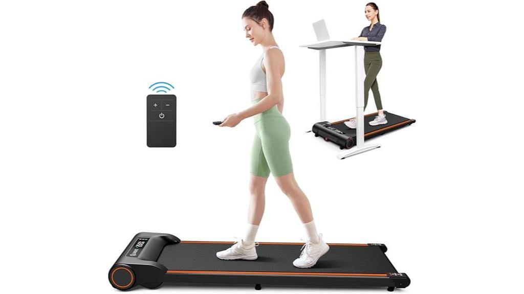 compact under desk treadmill