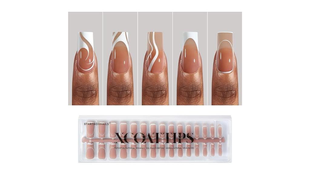 french tip nails review
