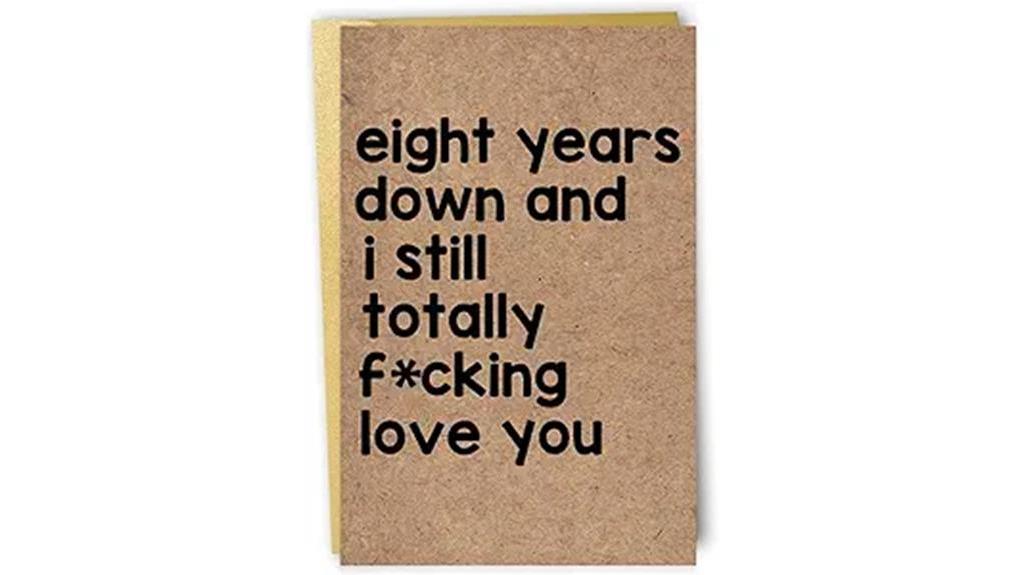 funny anniversary card design