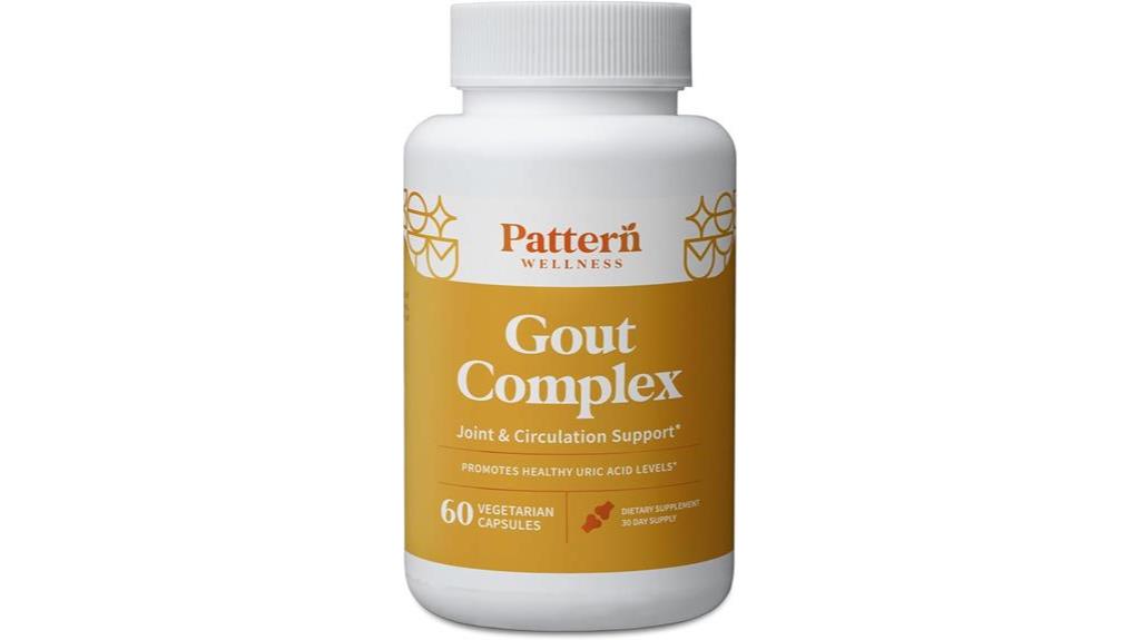 gout complex supplement evaluation