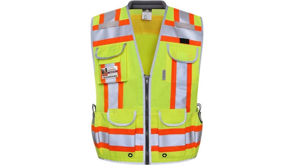 high visibility safety vest