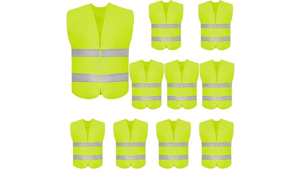 high visibility safety vest