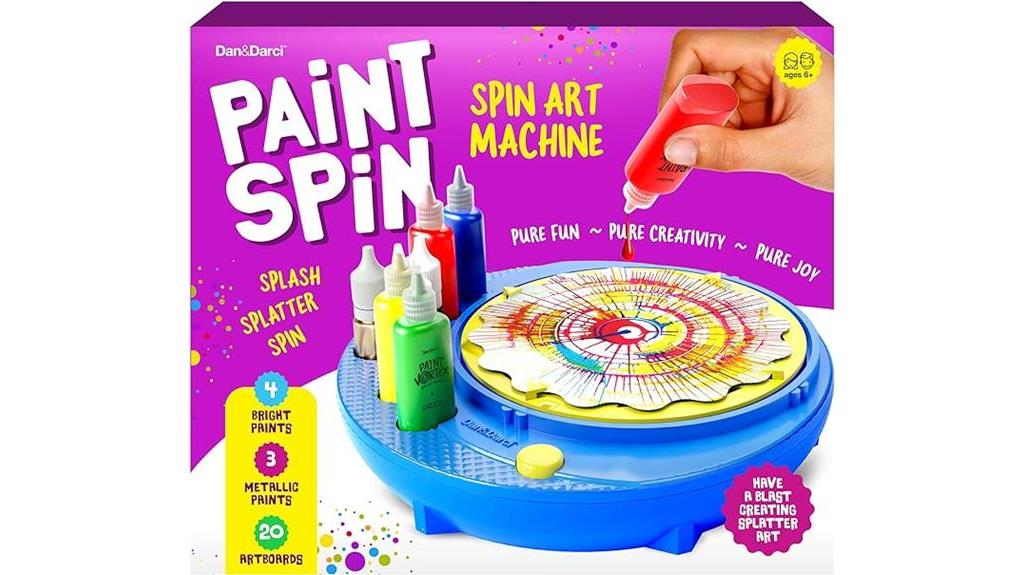 kids spin art machine
