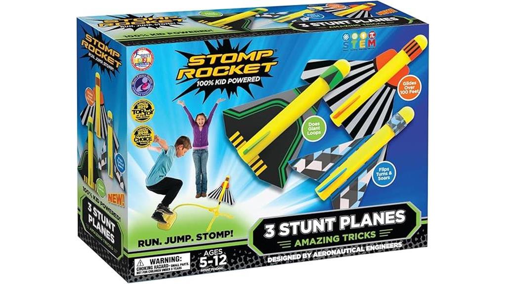 kids stomp rocket launcher
