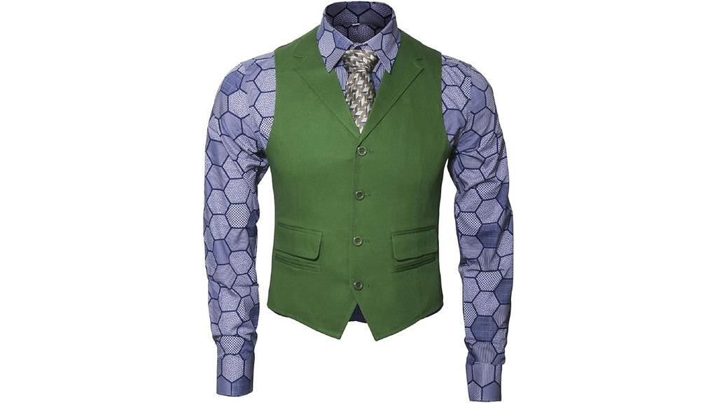 men s knight clown costume