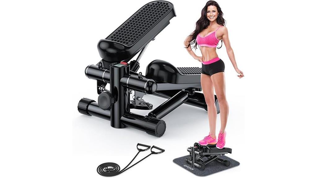 mini stepper with bands