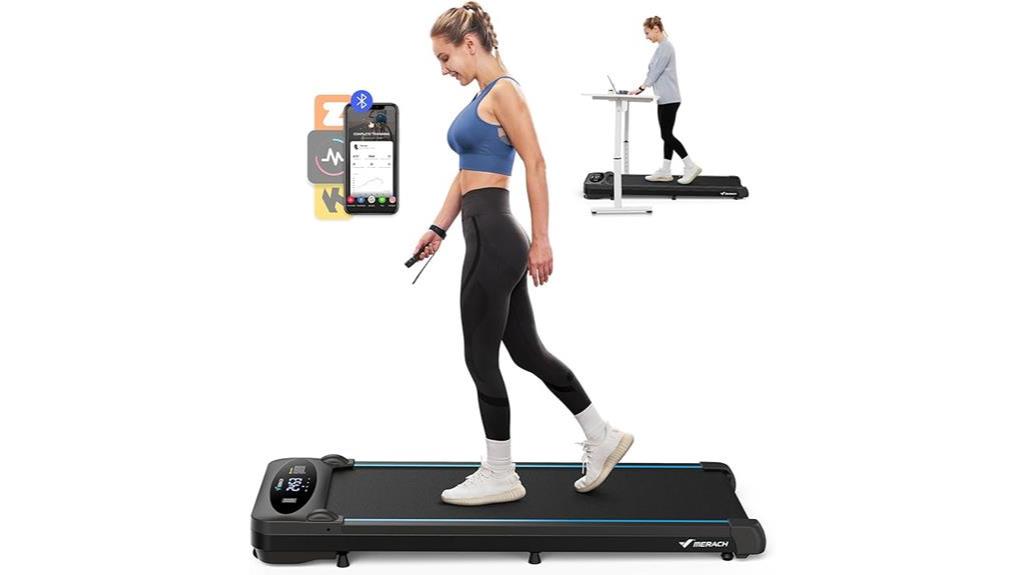 portable walking treadmill device