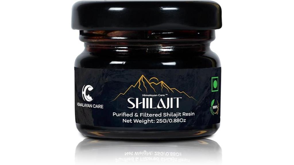 premium shilajit resin gold