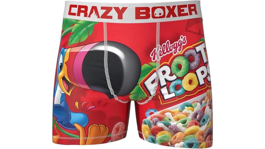 red froot loops boxers