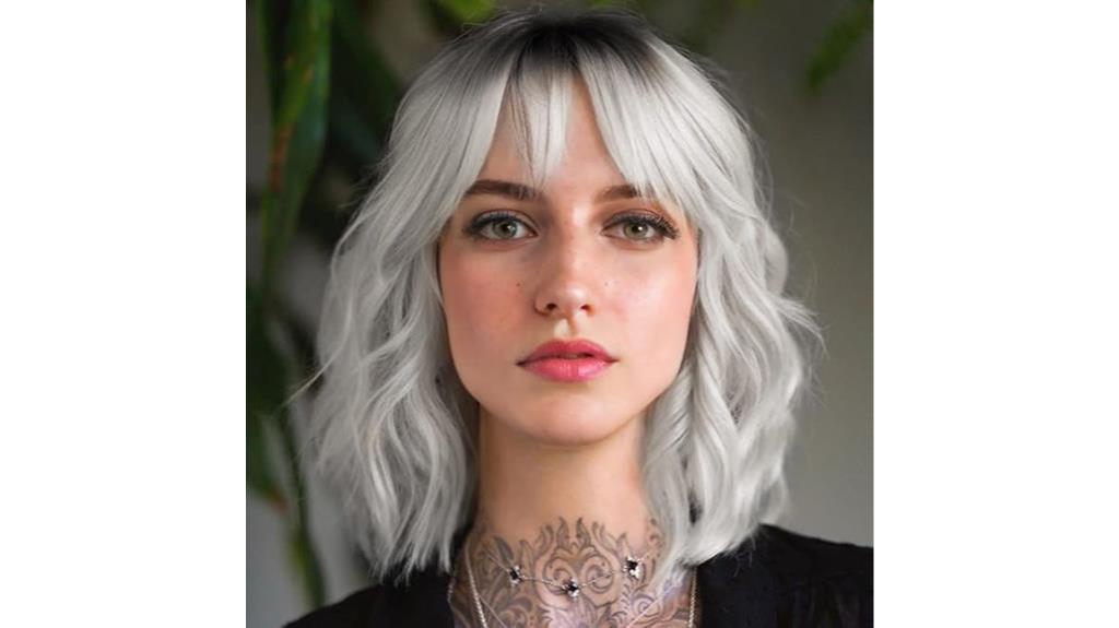 short silver wig review