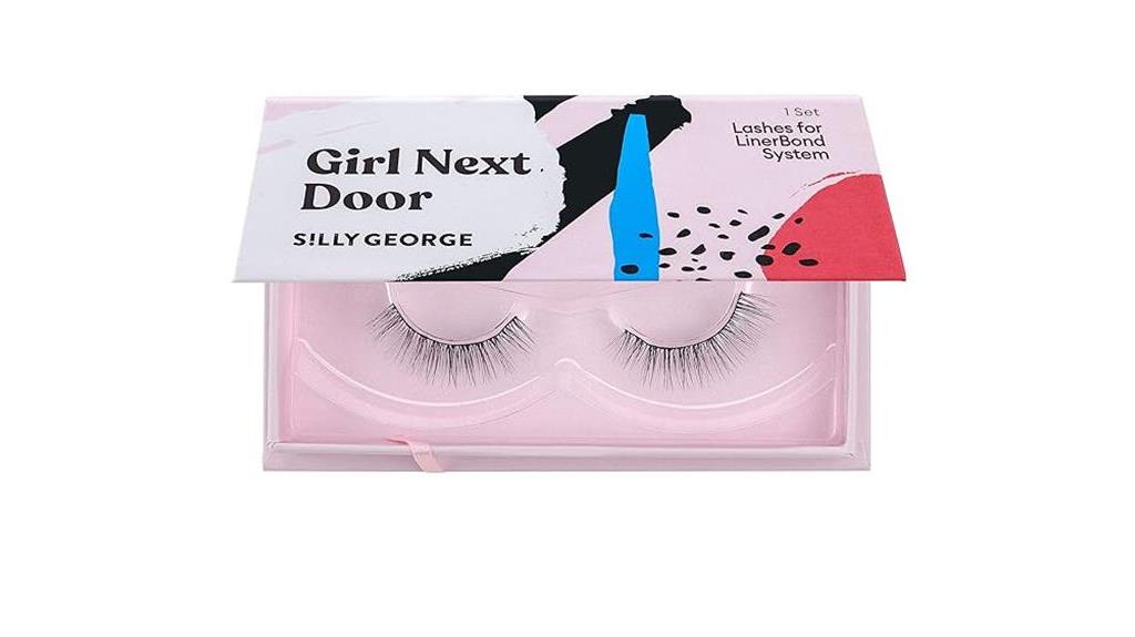 silly george eyelash series