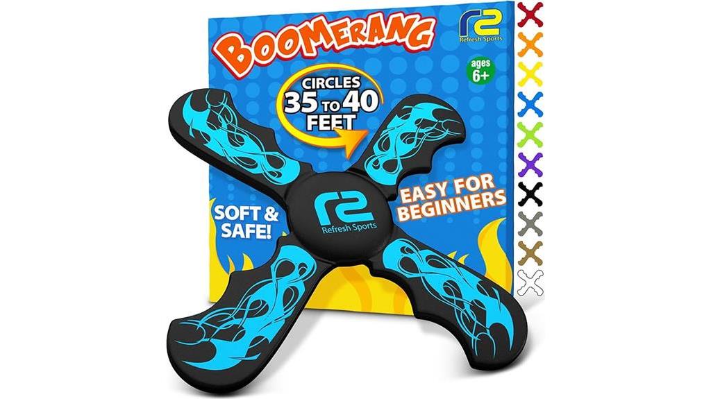 soft boomerang toy kids