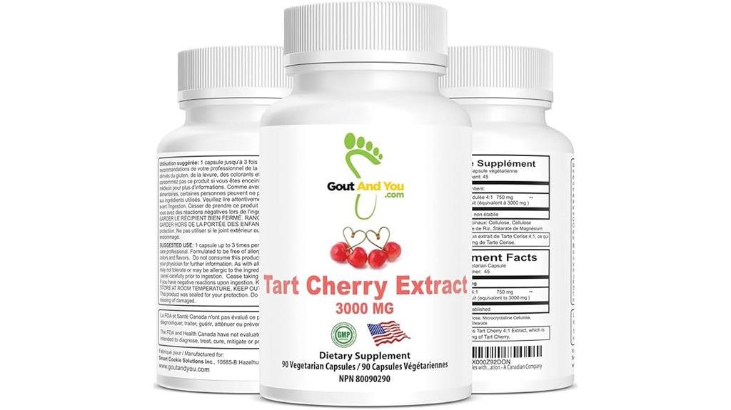 tart cherry extract benefits