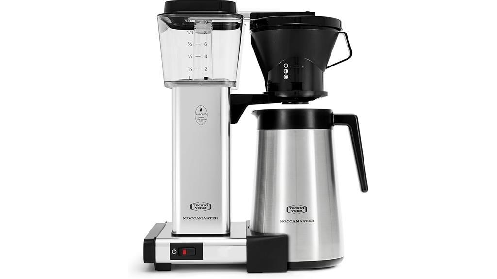 technivorm moccamaster coffee brewer