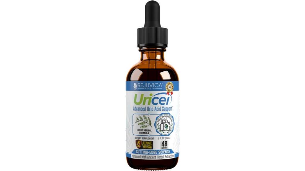 uricel gout relief supplement