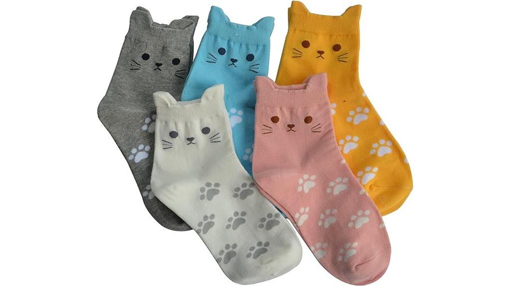 women s jeasona cat socks