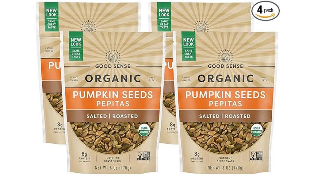 organic pumpkin seeds pack