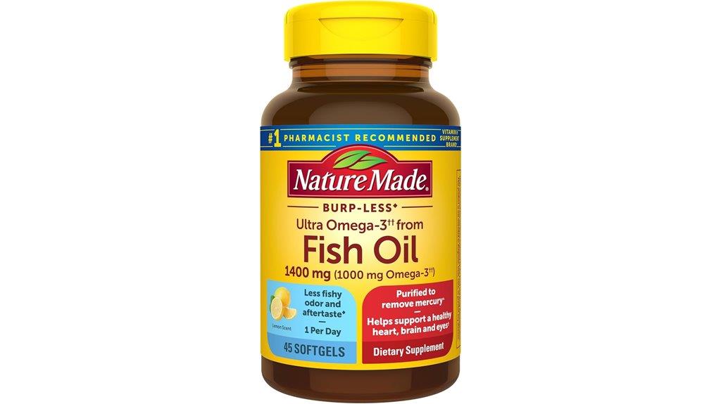 omega 3 burpless supplement review