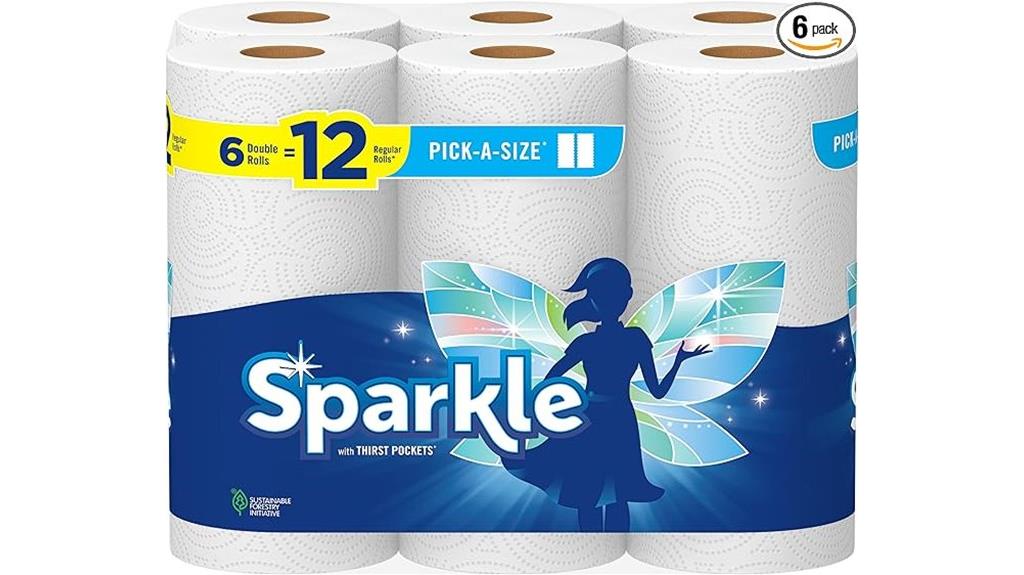sparkle paper towels rolls